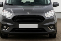Ford Courier 2014–2023 Kromirani pokrovi meglenk (2018↗, 2 kos, nerjavno jeklo) fotografija 1