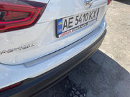 Nissan Qashqai 2014–2021 Kromirana zaščitna letev zadnjega odbijača OmsaLine (2017-2021, nerjaveče jeklo) fotografija 1