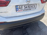 Nissan Qashqai 2014–2021 Kromirana zaščitna letev zadnjega odbijača OmsaLine (2017-2021, nerjaveče jeklo) fotografija 2
