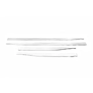 Kromirane letvice za vrata (4 kos., inox) fotografija 2