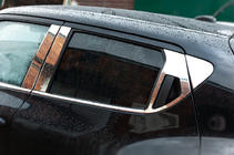 Nissan Juke 2010–2019 Letve za stebričke vrat (8 kos, nerjavno jeklo) fotografija 2