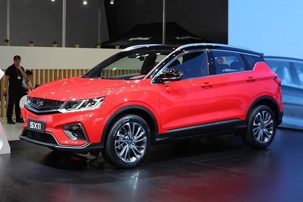 Crossover Geely SX11: nov model v ponudbi kitajske znamke