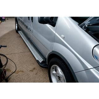 Stranske stopnice tipa X5 (2 kosa, aluminij) fotografija 2