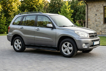 Toyota Rav 4 2001–2005 Stranske stopnice Bosphorus Black (2 kosa, aluminij) fotografija 1