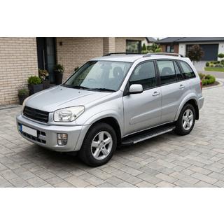 Stranske stopnice Duru (2 kos, aluminij) Toyota Rav 4 2001–2005 fotografija 1
