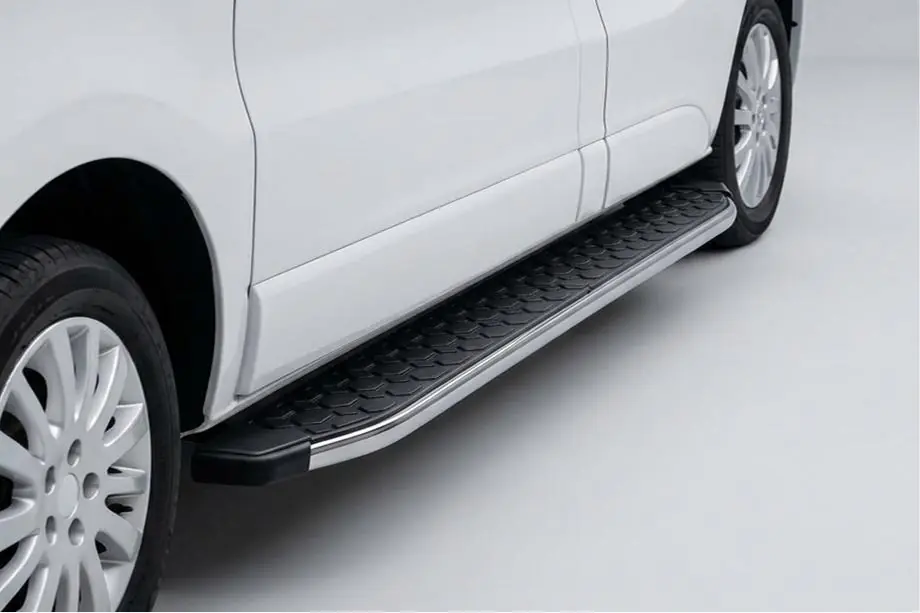 Nissan NV300/Primastar 2016– Stranske stopnice BlackLine (2 kos, aluminij) Image