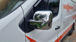 Nissan NV300/Primastar 2016– Kromirani pokrovi ogledal (2 kosa, plastika) fotografija 5