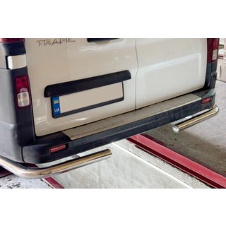 Zadnji vogalni elementi (2 kosa, nerjavno jeklo) Nissan NV300/Primastar 2016– fotografija 1
