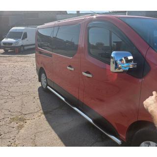 Stranske cevi (2 kos, nerjavno jeklo) Nissan NV300/Primastar 2016– fotografija 2