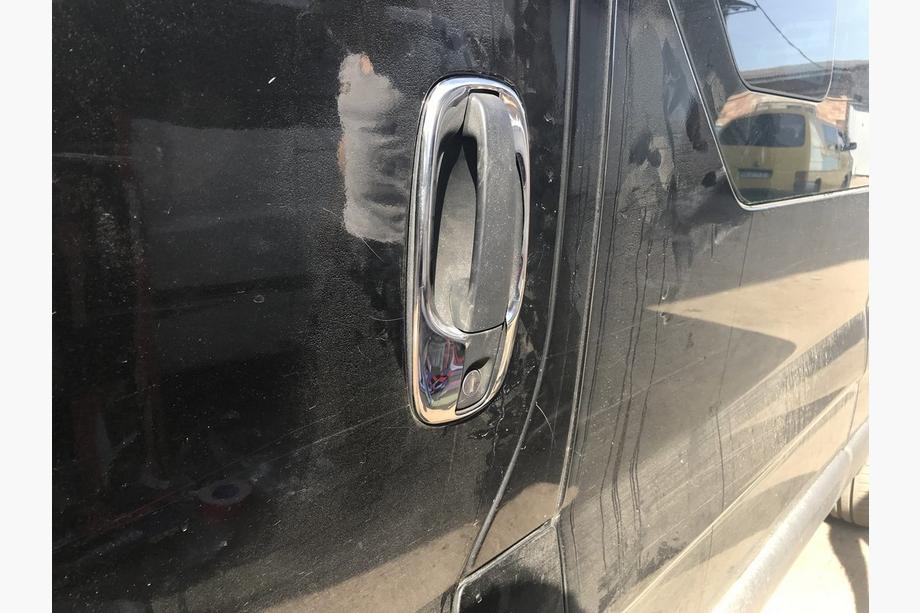 Opel Vivaro 2001–2015 Okvirji vratnih kljuk (4 kosi, nerjavno jeklo) Fotografija 5