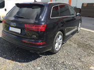 Audi Q7 2015–2026 Stranske stopnice Bosphorus Yeni Black (2 kosa, aluminij) fotografija 7