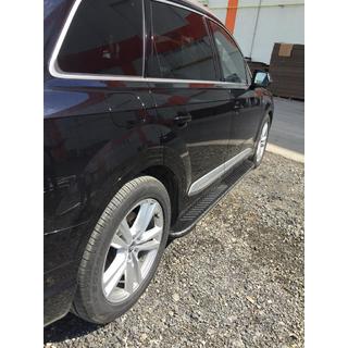 Stranske stopnice Bosphorus Yeni Black (2 kosa, aluminij) Audi Q7 2015–2026 fotografija 2