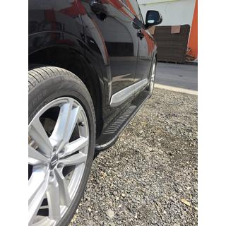 Stranske stopnice Bosphorus Yeni Black (2 kosa, aluminij) Audi Q7 2015–2026 fotografija 3