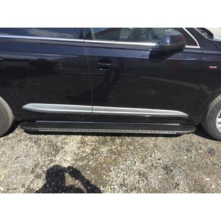 Stranske stopnice Bosphorus Yeni Black (2 kosa, aluminij) Audi Q7 2015–2026 fotografija 4