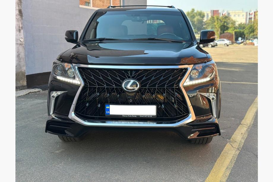 Lexus LX570/450d 2008–2022 Sprednji odbijač za 2008-2015 v facelift stilu (za lakiranje) Image