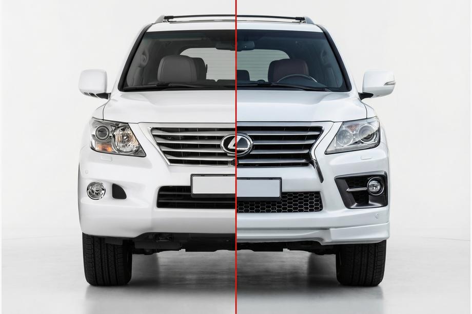 Lexus LX570/450d 2008–2022 Restyling komplet 2008-2012 na 2012-2016 F-Sport Fotografija 1