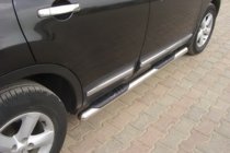 Nissan Qashqai 2010–2014 Stranske cevi (2 kos, nerjavno jeklo) fotografija 3