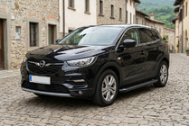 Opel Grandland X 2017– Stranske stopnice Allmond Black (2 kos, aluminij) fotografija 1