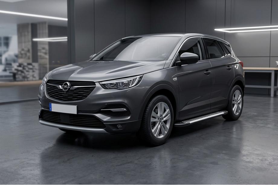Opel Grandland X 2017– Stranske stopnice Line (2 kosa, aluminij) Image
