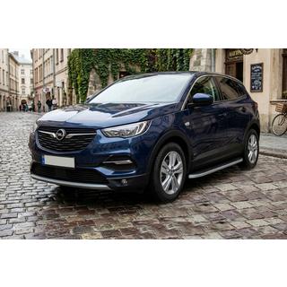 Stranske stopnice Tayga Grey (2 kosa, aluminij) fotografija 1