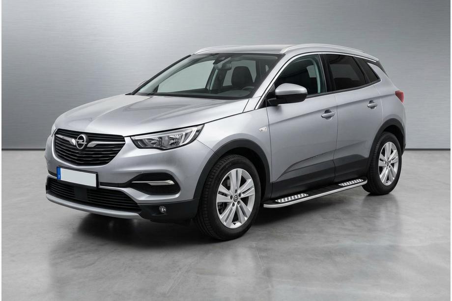 Opel Grandland X 2017– Stranski pragovi Tayga V2 (2 kosa, aluminij) Image