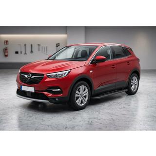 Bočne stopnice Bosphore Black (2 kos, aluminij) Opel Grandland X 2017– fotografija 1