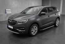 Opel Grandland X 2017– Bočne stopnice Bosphore Grey (2 kosa, aluminij) fotografija 1