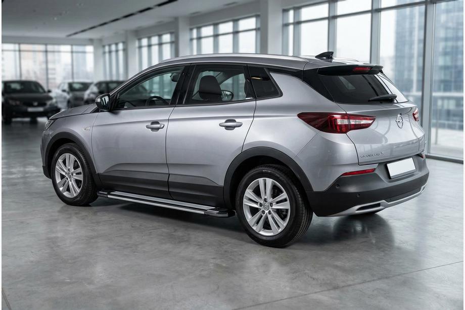 Opel Grandland X 2017– Stranske stopnice Rainbow (2 kosa, aluminij) Image
