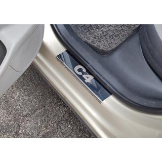 Nerjaveče letvice pragov Carmos Citroen C-4 2004–2010 fotografija 4