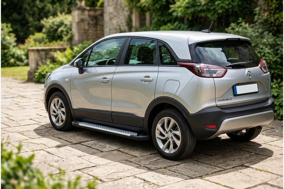 Opel Crossland X 2017–2024 Stranske stopnice Allmond Grey (2 kosa, aluminij) Image