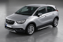 Opel Crossland X 2017–2024 Stranske stopnice Line (2 kosa, aluminij) fotografija 1