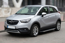 Opel Crossland X 2017–2024 Stranske stopnice Duru (2 kos, aluminij) fotografija 1