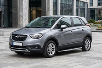 Opel Crossland X 2017–2024 Stranske stopnice Maydos V1 (2 kosa, aluminij / nerjavno jeklo) fotografija 1