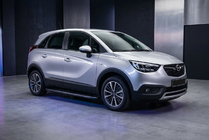 Opel Crossland X 2017–2024 Stranske stopnice Bosphorus Black (2 kosa, aluminij) fotografija 1