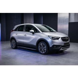 Stranske stopnice Bosphorus Black (2 kosa, aluminij) Opel Crossland X 2017–2024 fotografija 1