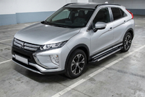 Mitsubishi Eclipse Cross 2017– Bočne stopnice RedLine V1 (2 kosa, aluminij) fotografija 1