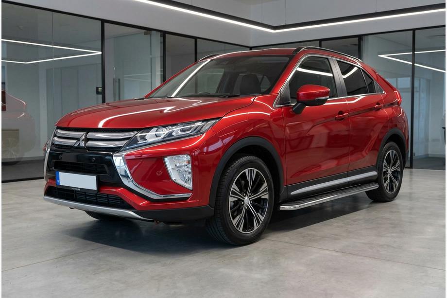 Mitsubishi Eclipse Cross 2017– Stranske stopnice Maydos V1 (2 kosa, aluminij / nerjavno jeklo) Image