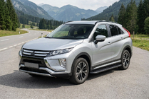 Mitsubishi Eclipse Cross 2017– Stranske stopnice Bosphorus Black (2 kosa, aluminij) fotografija 1