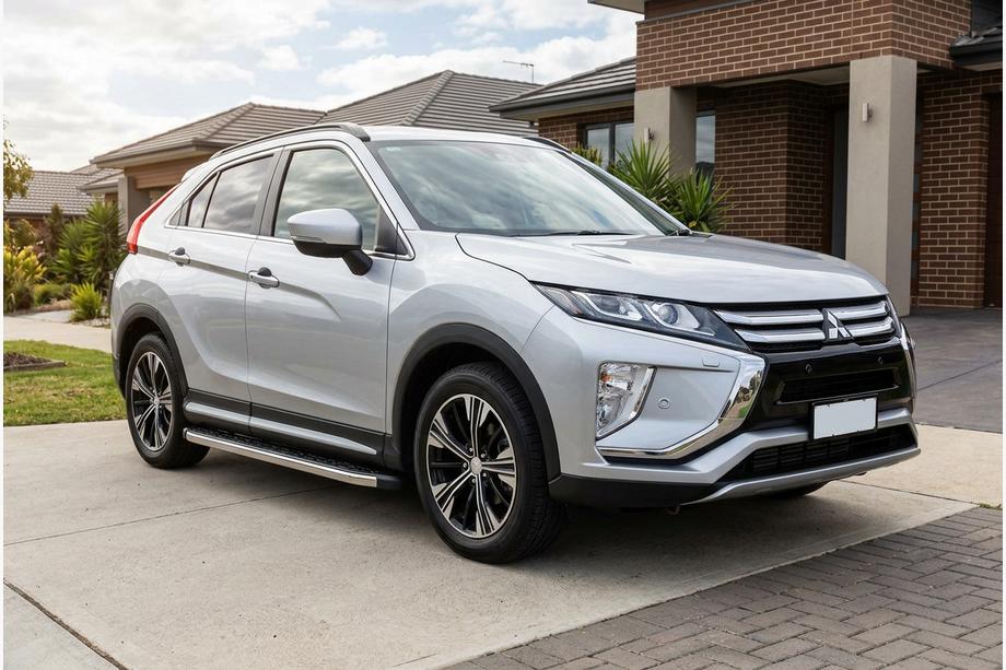 Mitsubishi Eclipse Cross 2017– Stranske stopnice BlackLine (2 kosa, aluminij) Image