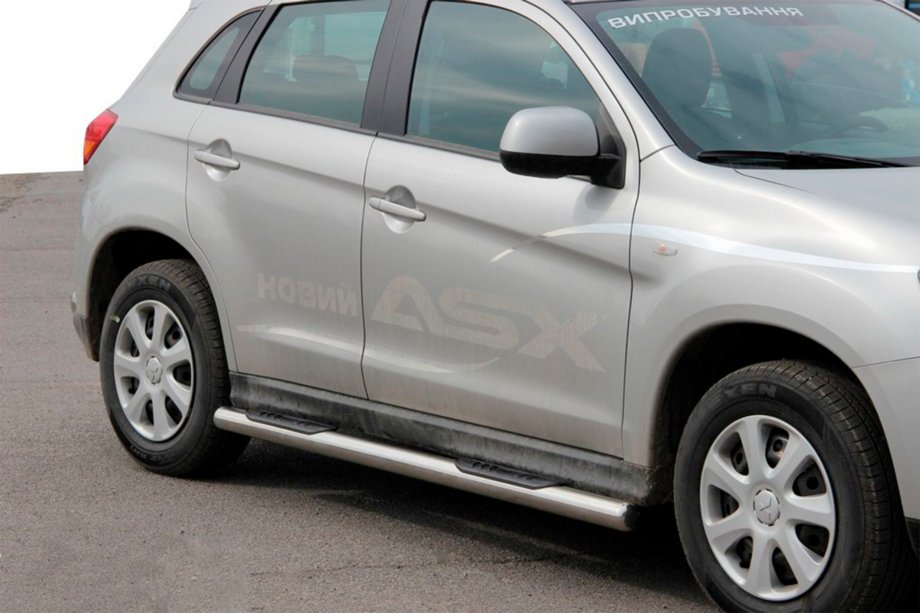 Mitsubishi Eclipse Cross 2017– Bočne cevi BB002 (2 kosa, inox) Fotografija 2