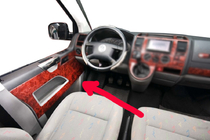 Volkswagen T5 2010–2015 Okrasne obloge vratnih panelov Aluminij fotografija 6