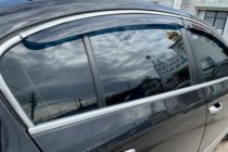 Volkswagen Passat B7 2012–2015 Vetrni deflektorji oken s kromirano letvijo SD (4 kosi, EU, HIC) fotografija 4