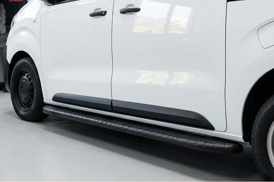 Citroen Jumpy/Dispatch 2017– Stranske stopnice Bosphorus Black (2 kosa, aluminij) Image