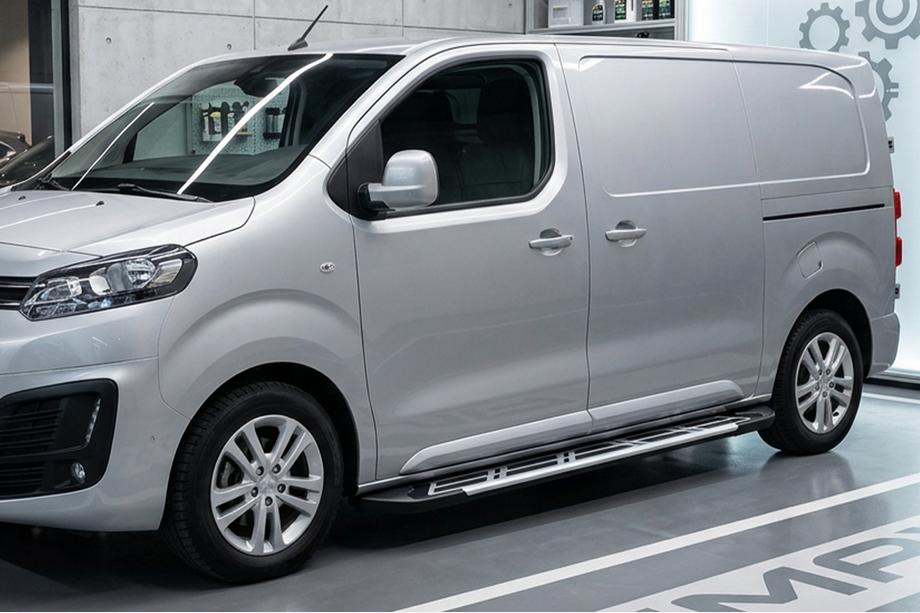 Citroen Jumpy/Dispatch 2017– Bočni pragovi Sunrise (2 kos, aluminij) Image