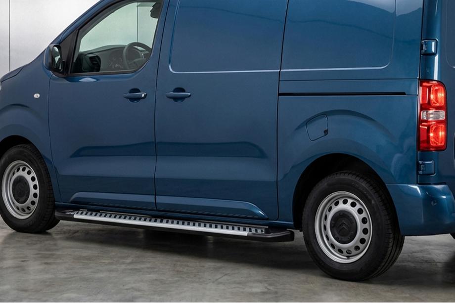 Citroen Jumpy/Dispatch 2017– Stranske stopnice Line (2 kosa, aluminij) Image