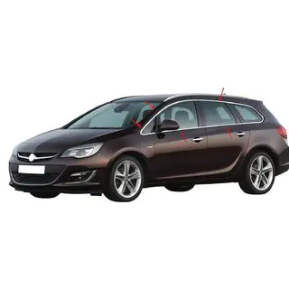 Kompletna obroba oken (Sport Tourer, 12 kos, nerjavno jeklo) fotografija 1