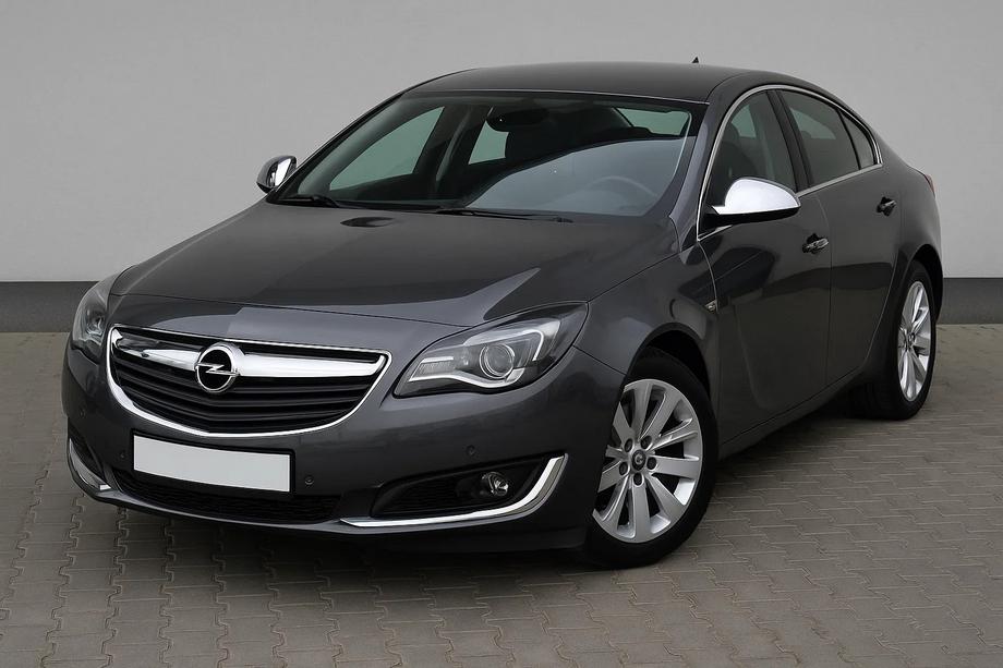 Opel Insignia 2008–2017 Kromirani pokrovi ogledal (2 kosa, nerjavno jeklo) Fotografija 1