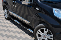 Peugeot Bipper 2008–2017 Stranske cevi (2 kos, nerjaveče jeklo) fotografija 1