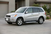 Toyota Rav 4 2001–2005 Stranski pragovi Allmond (2 kosa, aluminij) fotografija 3
