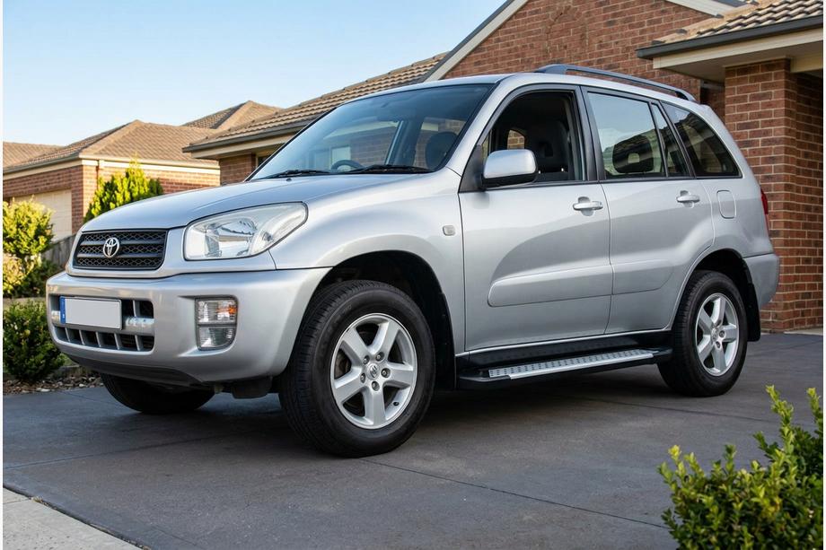 Toyota Rav 4 2001–2005 Stranski pragovi Allmond (2 kosa, aluminij) Image